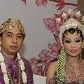 Prosesi Akad Nikah Ayu Dewi dan Regi Datau