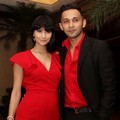 Teuku Zacky dan Istri di Resepsi Pernikahan Ayu Dewi