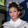 Agnes Monica di Konferensi Pers Grand Final 'Indonesian Idol'