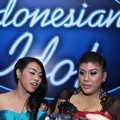 Kamasean dan Regina di Konferensi Pers Grand Final 'Indonesian Idol'