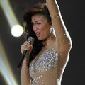 Agnes Monica di Panggung 'Result & Reunion Show' Indonesian Idol 2012