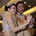 Resepsi Pernikahan Okie Agustina dan Gunawan Dwi Cahyo