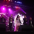 Aksi Kamasean Matthews dan Penta Boyz di Konser David Cook