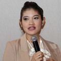 Fira Basuki di Konferensi Pers 'Hikmah Puasa Berbagi Buku'