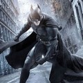 Christian Bale Sebagai Batman/Bruce Wayne di Poster Film 'The Dark Knight Rises'