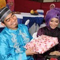 Ustadz Solmed dan April Jasmine di Acara Syukuran