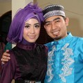 April Jasmine dan Ustadz Solmed di Acara Syukuran
