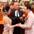 Astrid Tiar dan Gerhard Reinaldi Ucap Janji Pernikahan