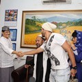 Angkasa, Habib, Julia dan Gaston Saat Ditemui di Gedung BNN