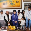 Angkasa Jaya, Habib Abdurrahman dan Julia Perez Saat Ditemui di Gedung BNN