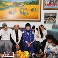 Angkasa Jaya, Habib Abdurrahman dan Julia Perez Saat Ditemui di Gedung BNN