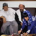 Angkasa Jaya, Habib Abdurrahman dan Julia Perez Saat Ditemui di Gedung BNN