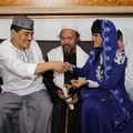 Angkasa Jaya, Habib Abdurrahman dan Julia Perez Saat Ditemui di Gedung BNN