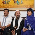 Angkasa Jaya, Habib Abdurrahman dan Julia Perez Saat Ditemui di Gedung BNN