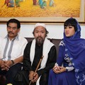 Angkasa Jaya, Habib Abdurrahman dan Julia Perez Saat Ditemui di Gedung BNN