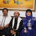 Angkasa Jaya, Habib Abdurrahman dan Julia Perez Saat Ditemui di Gedung BNN