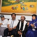 Angkasa Jaya, Habib Abdurrahman dan Julia Perez Saat Ditemui di Gedung BNN