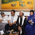 Angkasa Jaya, Habib Abdurrahman dan Julia Perez Saat Ditemui di Gedung BNN
