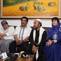 Angkasa Jaya, Habib Abdurrahman dan Julia Perez Saat Ditemui di Gedung BNN