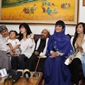 Angkasa Jaya, Habib Abdurrahman dan Julia Perez Saat Ditemui di Gedung BNN