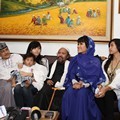 Angkasa Jaya, Habib Abdurrahman dan Julia Perez Saat Ditemui di Gedung BNN