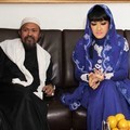 Habib Abdurrahman Assegaf dan Julia Perez Saat Ditemui di Gedung BNN