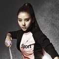 Son Dam Bi Berpose untuk Promo Descente Fashion