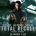 Colin Farrell, Kate Beckinsale, Jessica Biel di Poster 'Total Recall'