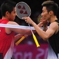 Simon Santoso vs Lee Chong Wei di Laga Badminton Indonesia Melawan Malaysia di Olimpiade 2012