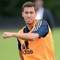 Eden Hazard Saat Sedang Berlatih