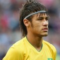 Neymar dari Brazil saat Melawan Korea di Olimpiade 2012