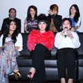 Syahrini, Indah Dewi Pertiwi dan XO-IX Saat Hadir di Jumpa Pers HUT SCTV ke-22