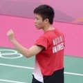Ekspresi Kemenangan Tontowi Ahmad dan Lilyana Natsir Saat Melawan Pasangan Korea Selatan
