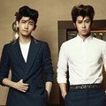 Max Changmin dan U-Know Yunho Bergaya ala 50-an di Cosmopolitan Edisi September 2012