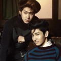 U-Know Yunho dan Max Changmin Bergaya ala 50-an di Cosmopolitan Edisi September 2012