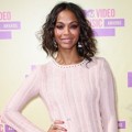 Zoe Saldana di Red Carpet MTV VMAs 2012