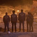 Jonah Hill, Richard Ayoade, Vince Vaughn, Ben Stiller dan Rosemarie DeWitt di The Watch