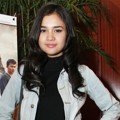 Michelle Zudith Saat Menghadiri Jumpa Pers Sinetron 'Love in Paris'