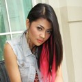 Indah Dewi Pertiwi Saat Menghadiri Jumpa Pers Miss Celebrity Indonesia 2012