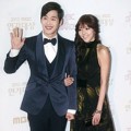 Kim Jae Won dan Son Dambi di Red Carpet MBC Drama Awards 2012