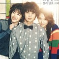 Minho SHINee, Krystal dan Sulli f(x) di Majalah High Cut Edisi Januari 2013