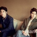 Lee Jong Hyun dan Jung Yong Hwa CN Blue di majalah Marie Claire Edisi Januari 2013