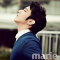 Jung Yong Hwa CN Blue di majalah Marie Claire Edisi Januari 2013