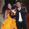 Gading Marten dan Gisella Anastasia di Infotainment Awards SCTV 2013