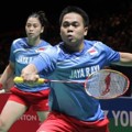 Markis Kido/Pia Zebadiah Saat Berlaga di Babak Semifinal All England 2013