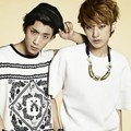Gongchan dan Jinyoung B1A4 di Majalah Marie Claire Edisi Mei 2013
