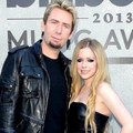 Chad Kroeger dan Avril Lavigne di Blue Carpet Billboard Music Awards 2013