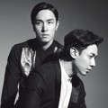 Kim Dong Wan dan Andy Lee Shinhwa di Majalah GQ Edisi Juni 2013