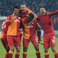 Ekspresi Kemenangan Pemain Galatasaray Setelah Kalahkan Schalke