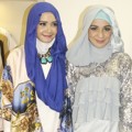 Zaskia dan Shireen Sungkar di Pembukaan Miss Moz Moslem Center Surabaya
